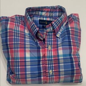 Ralph Lauren Multicolor Plaid Button Down Shirt